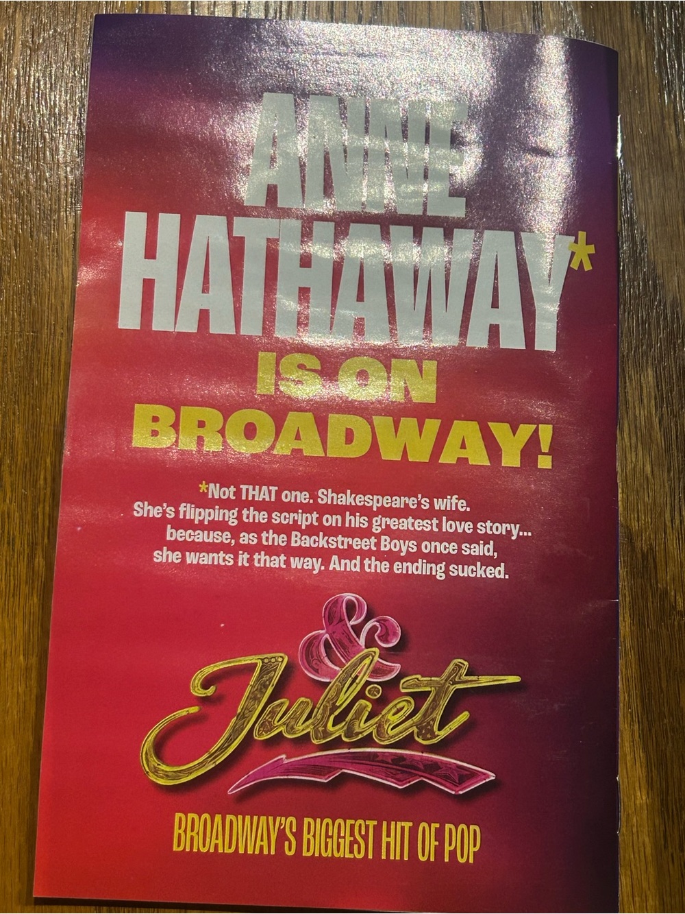 PLAYBILL Maybe Happy Ending - Picture 7 of 8